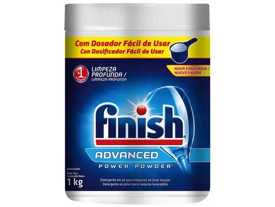 Detergente para Lava Louças em Pó Finish 