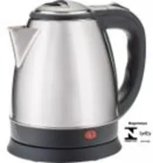 Chaleira Elétrica Jarra Aço Inox 220v Café Chá 1.8l