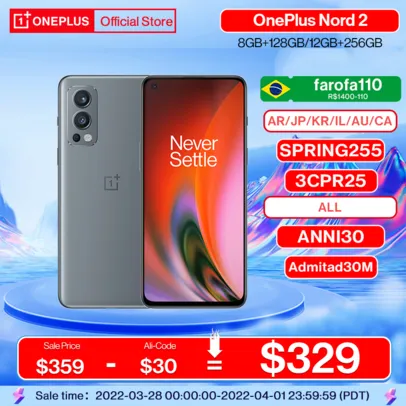 Smartphne Oneplus Nord 2 5G