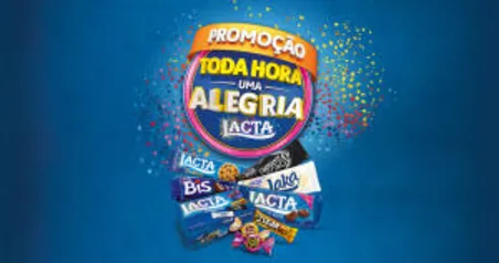 Promoção Lacta TODA HORA UMA ALEGRIA