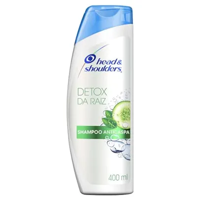 [Rec] Shampoo Anticaspa Head & Shoulders, 400ml - Detox Da Raiz, Limpa e Hidrata