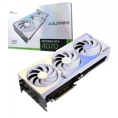 Colorful IGame NVIDIA GeForce RTX 4070 Ultra W Duo OC, 12GB, GDDR6, DLSS, Ray Tracing