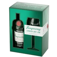 Gin Tanqueray 750ml + Taça de Vidro