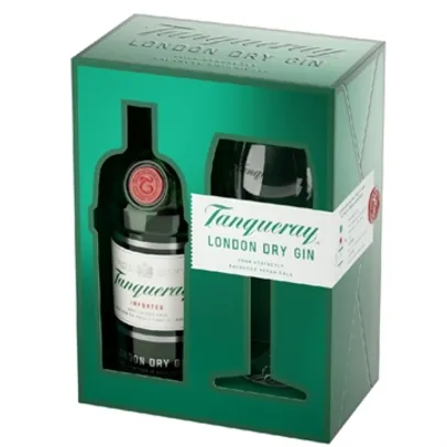 Gin Tanqueray 750ml + Taça de Vidro