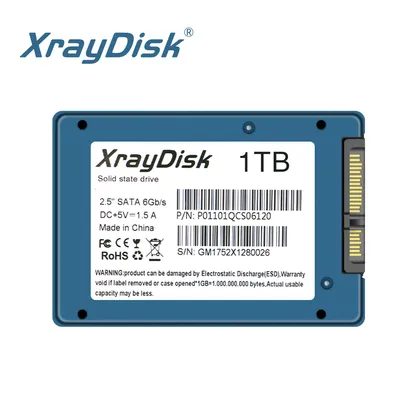 SSD XrayDisk Sata 3 Case de Metal 1TB