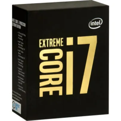 Processador Intel Core i7 6950X Extreme Edition 3.5GHz 25MB LGA2011-3 - R$7.799