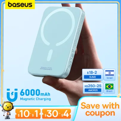 PowerBank Magsafe Baseus 6000mAh 20w