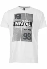 Camiseta Fatal Estampada Branca