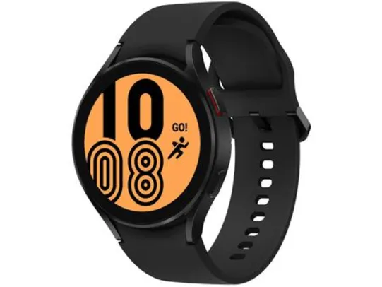 [APP R$ 1384]Smartwatch Samsung Galaxy Watch4 BT Preto 40mm