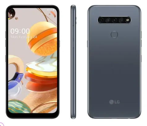 Smartphone LG K61 128GB Titânio 4G Octa-Core