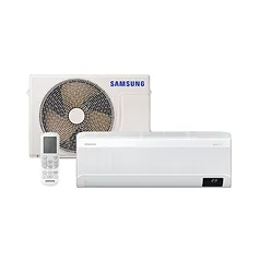 Ar-Condicionado Split Inverter 18000 BTUs Samsung WindFree Connect High Wall Quente e Frio AR18BSEAAWKNAZ 220V