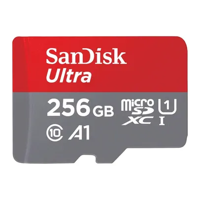 Cartão de Memória Micro Sd Sandisk 256gb MicroSd Ultra 150Mbs