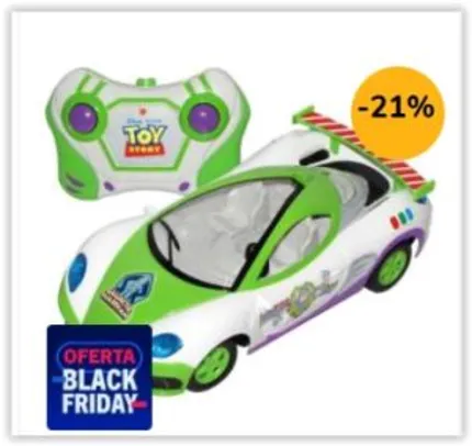 Saindo por R$ 68: Carro de Controle Remoto Candide Toy Story Star Racer | R$ 68 | Pelando