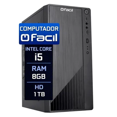Foto do produto Computador Fácil Intel Core I5 8GB Hd 1TB