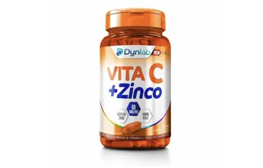 Suplemento Alimentar Vita C 500mg + Zinco com 60 tabletes