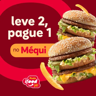 LEVE 2 E PAGUE SOMENTE 1 NO IFOOD 