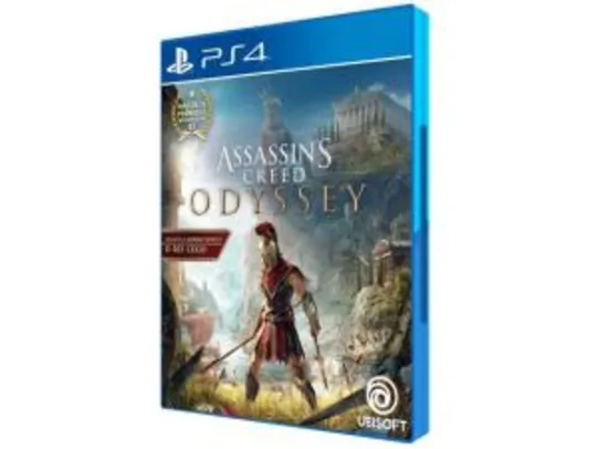 Assassins Creed Odyssey para PS4 - Ubisoft - R$89