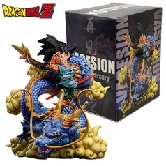 [Conta Nova R$14]  (15 cm) Dragon Ball, Figura de ação, para Crianças, Gk Bye Goku, PVC