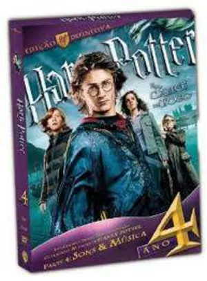 Saindo por R$ 30: [SARAIVA] Harry Potter e o Cálice de Fogo - Edição Definitiva - 3 DVDs  por R$ 30 | Pelando