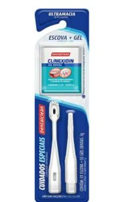 Escova de dentes para pacientes acamados grátis 3 sachês de géis, Dentalclean