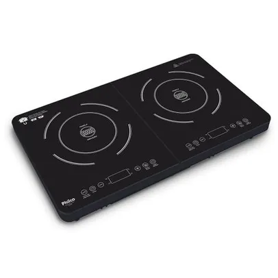 Cooktop Indução Philco Pct20p Portátil 2 Bocas 8 Potencias