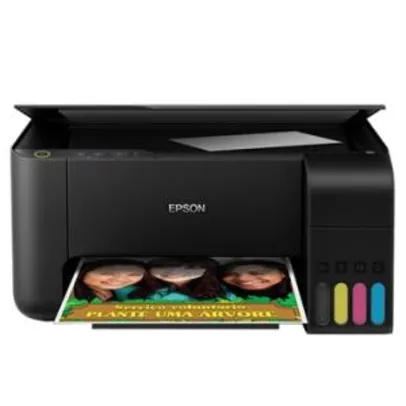 Multifuncional Epson EcoTank L3110 - Colorida, USB, Bivolt