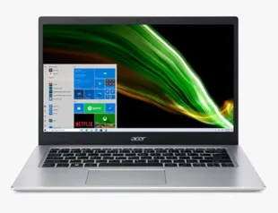 Notebook Acer Aspire 5 A514-54-354R Core i3 11ª Gen Windows 10 Home 4GB 256GB SSD 14' FHD