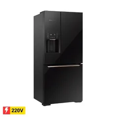 REEMBALADO: Geladeira Electrolux Frost Free DM86V Multidoor Pro Series Preta - 220V