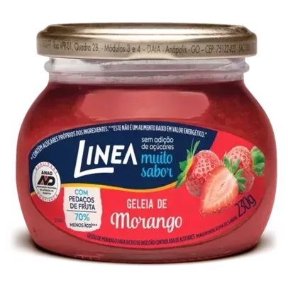 (REGIONAL)Geléia de Morango Linea 230g