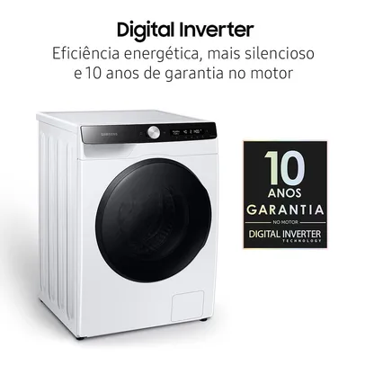 [1ª compra + AME] Lava e Seca Samsung 11kg Smart Ecobubble Branca - WD11T504