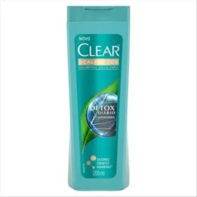 Condicionador Clear Detox Diário 200ml | R$4,27