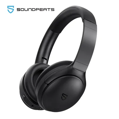 Soundpeats Active Noise Cancelling Headphones Wireless Over Ear Bluetooth Headphon