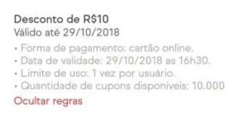 [Usuários selecionados] 10 reais de desconto no iFood