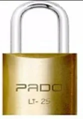 Cadeado Pado LT-25 25mm Flow Pack | R$11