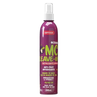 Soft Hair Mc Leave In (Defrizante Spray) Vinagre De Maçã