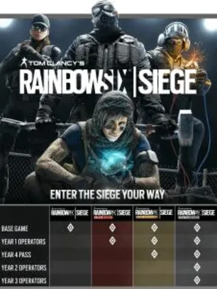 Rainbow Six Siege - Deluxe Edition | PC - R$29