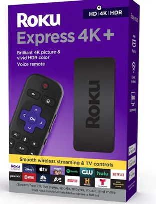 [AME R$163  ] Roku Express 4K + 2021 