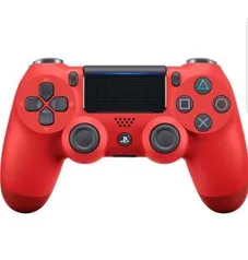 [Cartão Sub] 2 Controles Sem Fio PS4 Dualshock Vermelho - Sony - R$320