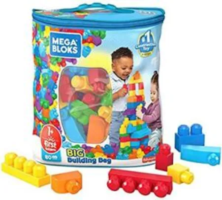 Mega Bloks Sacola de 80 Blocos | R$ 69