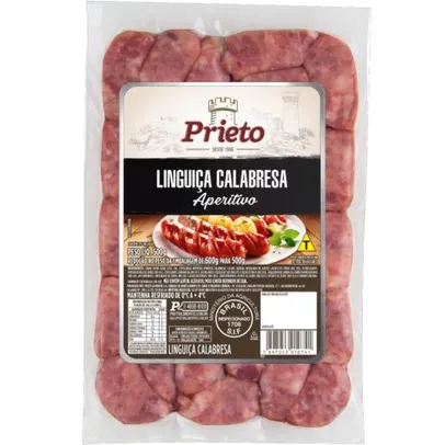 Linguiça Calabresa Aperitivo Prieto 500g