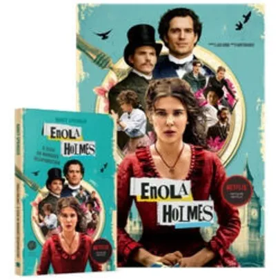 Enola Holmes: O Caso Do Marquês Desaparecido (acompanha Pôster) | R$25