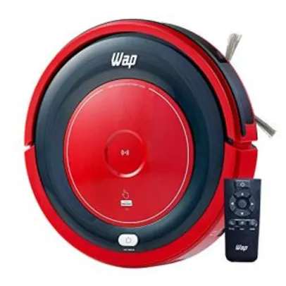 Robô Aspirador, WAP, Robot W300, Vermelho/Preto | R$ 950