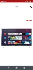 Smart tv Semp 43 1x CC AMERICANAS NO APP