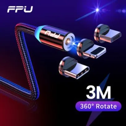 [Novos usuários] Cabo carregador magnético FPU | R$ 0,06