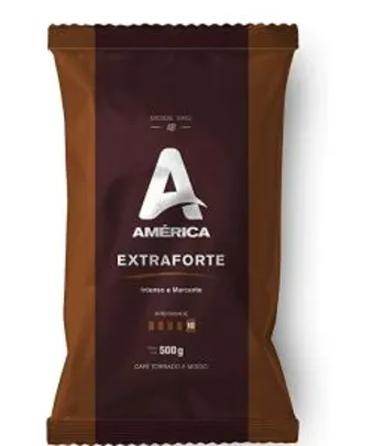 Café Torrado e Moído América Extraforte - Alm. 500g ( Min.2) | R$ 7