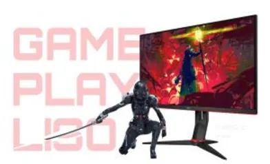 Monitor Gamer AOC 27" IPS 144Hz 1ms FHD G-Sync VGA/HDMI/DP, 27G2/BK R$1.699