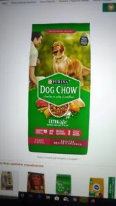 Nestlé Purina Dog Chow Ração Seca Para Cães Adultos Raças Médias E Grandes 10,1Kg - R$87