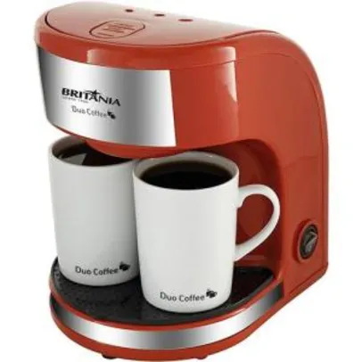 [Primeira compra] Cafeteira Elétrica Britânia Duo Coffee 2 Xícaras - 450W - R$30