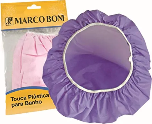Touca de Plastico para Banho, 8415, Marco Boni, Cores Sortidas, 1 unidade | R$2