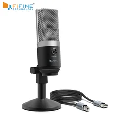 Fifine K670 usb microfone condensador